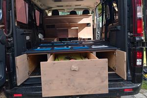 letto per furgone Opel Vivaro  o simili 