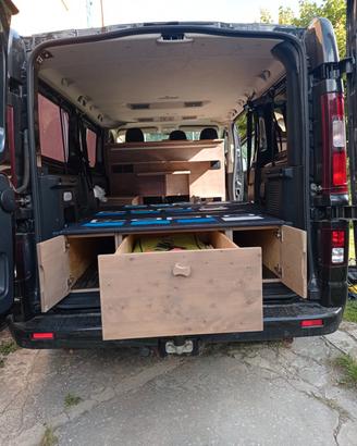 letto per furgone Opel Vivaro  o simili 