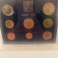 Divisionale completo monete in euro 2014 vaticano