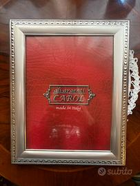 Cornice rettangolare 24x30 lamina d’argento