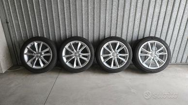 Cerchi 17" originali Audi + Hankook Kinergy 4s M+S