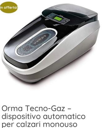 Apparecchio autom prot batterica x calzature