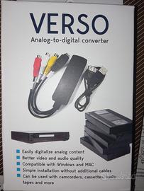 Vedere in TV le cassette.Digital converter NUOVO