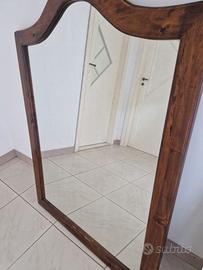 Specchio da Parete Vintage in Legno – Cornice Sago