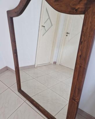 Specchio da Parete Vintage in Legno – Cornice Sago