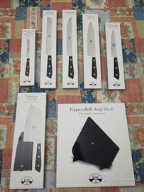 Coltellerie Berti Compendio 5 Coltelli+Ceppo+Tou 