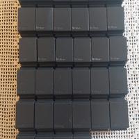 34 tappi copriforo bticino living classic nero