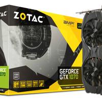 Scheda video Nvidia  Zotac gtx 1070 amp edition