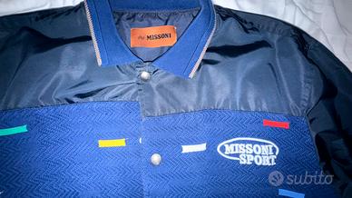 Giacca blu navy Missoni sport