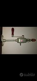 Trapano manuale vintage