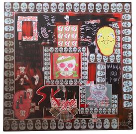 Fred Cassina , acrilico su tela