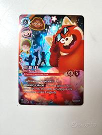 Lorcana Enchanted - Meilin Lee Celebre Panda Rosso