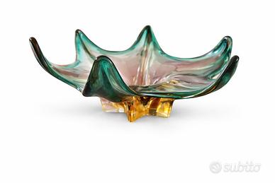 Centrotavola in vetro di Murano 