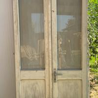 Porta finestra in legno