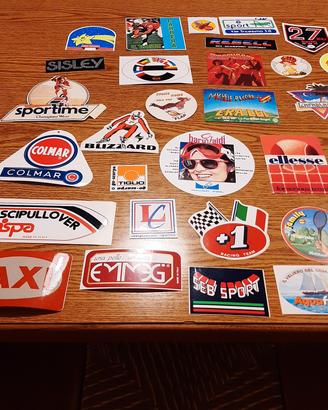 Stock 120 adesivi anni 70/80