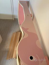 Lettino bimba RocketBaby con materasso
