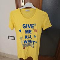 Maglietta Gialla Give Me All I Want Yoshii