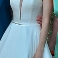 abito da sposa in seta  Mikado Pronovias