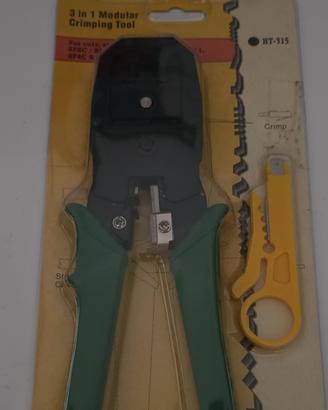 PINZA CRIMPATRICE 3 IN 1 MODELLO HT-315