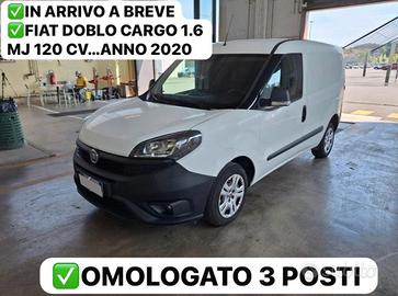 FIAT DOBLO CARGO 1.6 MJ 105 CV. E6 3 POSTI PERFETT