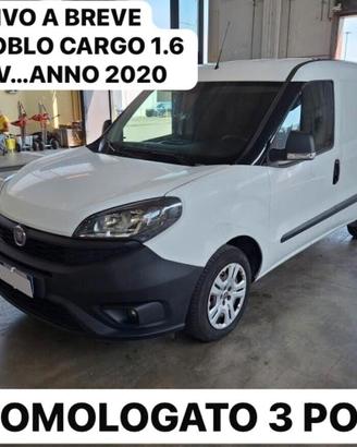 FIAT DOBLO CARGO 1.6 MJ 105 CV. E6 3 POSTI PERFETT