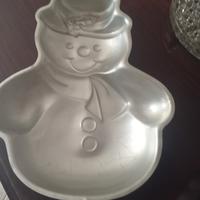stampo torta babbo natale usato solo una volta