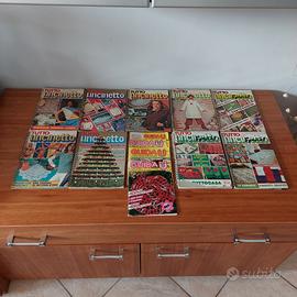 Lotto 13 riviste tutto uncinetto vintage