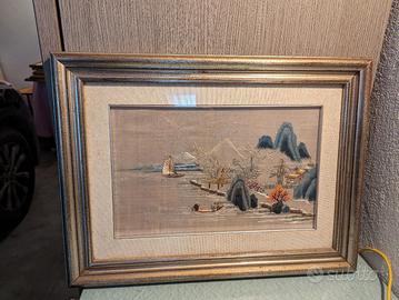 Tela ricamata giapponese 
