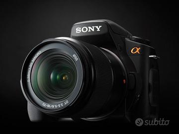 Sony A300 solo 94 scatti  con ottica 18/70