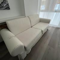 Divano letto ecopelle