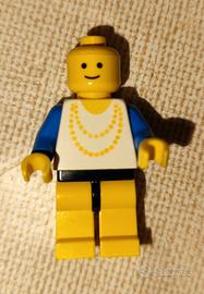 Lego Minifigure Necklace Gold