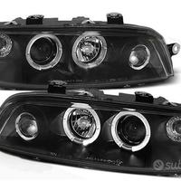 FARI ANTERIORI FIAT PUNTO 2 dal 99 al 03 LED ANGEL