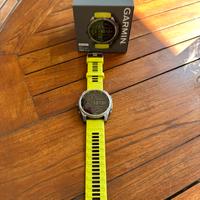 Orologio garmin fenix 8 solar yellow 51mm