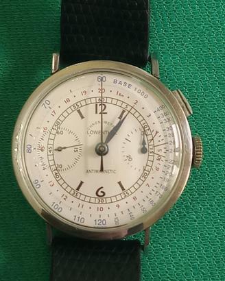 Orologio cronografo Lowenthal chronometre monopuls