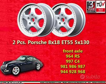 2 pz. cerchi Porsche Cup 9x17 ET47 944 1987- 944S