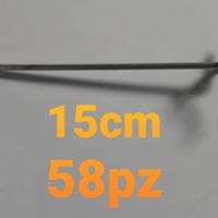 Ganci per espositori lunghezza 15cm (58pz)