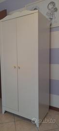 armadio cameretta+lettino 
