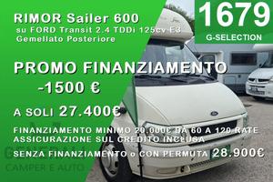 CAMPER RIMOR FORD SEMINTEGRALE 4 POSTI DINETTE CLA