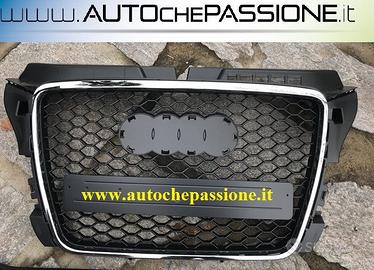 Griglia centrale a nido d'ape RS-Look Audi A3 8P d