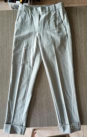 Pantalone lana donna Kiltie tg 40, grigio chiaro