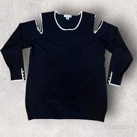 Maglione con spalle scoperte
