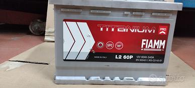 Batteria auto barca FIAMM L2 60P 12v 60ah 540a