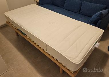 Rete e materasso Ipoh 90x200