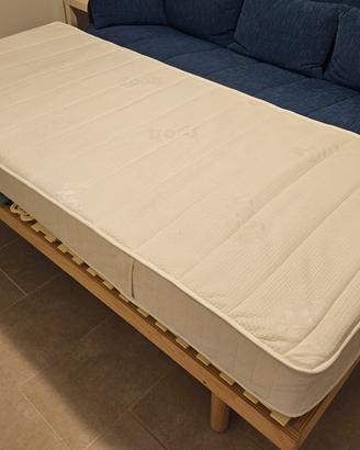 Rete e materasso Ipoh 90x200