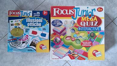 Focus Junior Giochi Illusione Ottiche & Mega Quiz