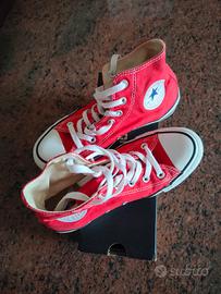 Scarpe Converse All Star 37.5 rosso Abbigliamento e Accessori In