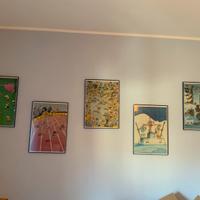 Puzzles a tema sportivo per camera dei ragazzi