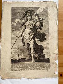 Collezione di stampe antiche a tema mitologico 