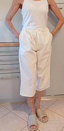 Pantalone pinocchio panna Marocco donna.Tg.Unica