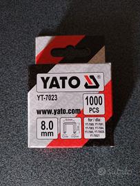 Graffette metallo 8mm.